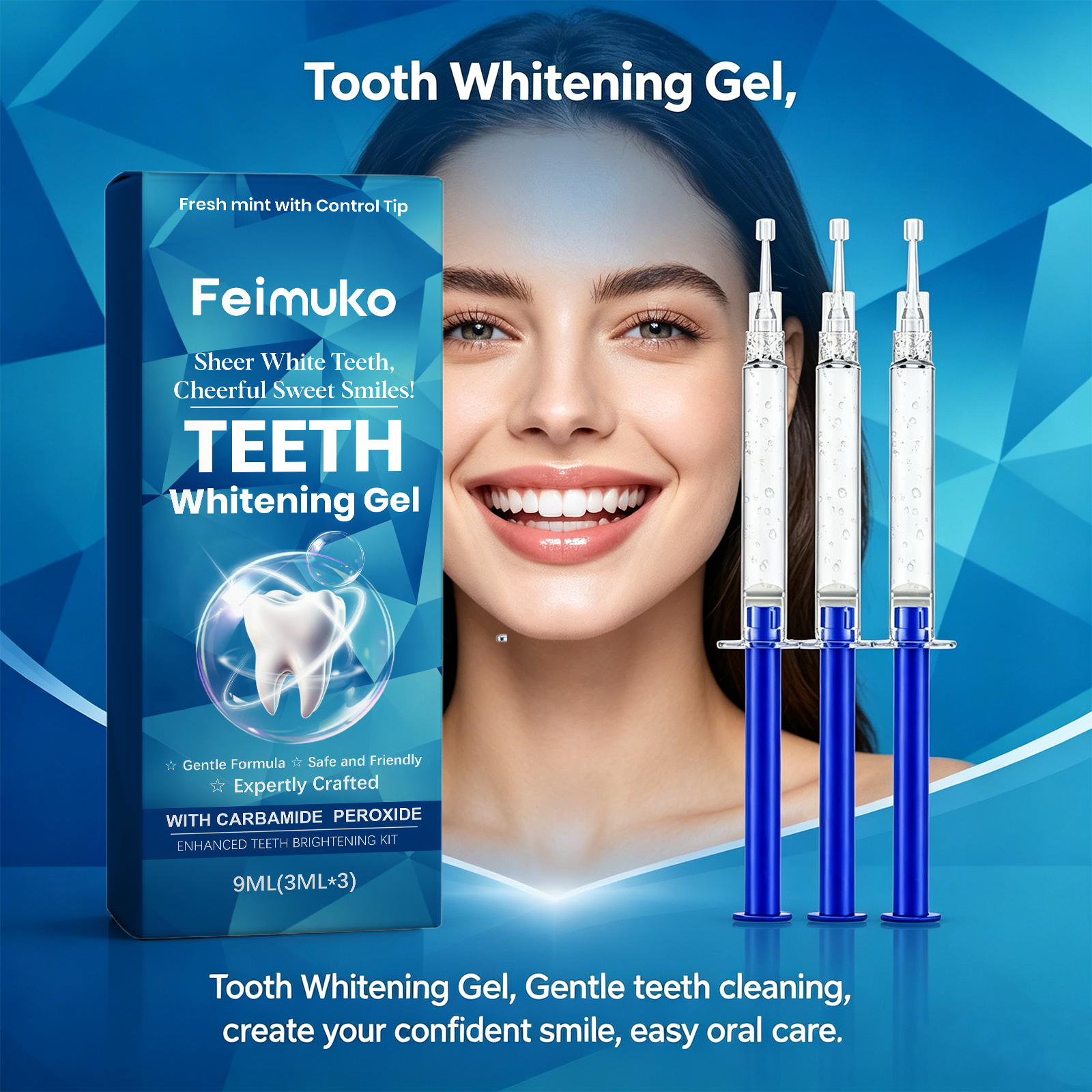 Teeth Whitening Opalescence - Teeth Whitening Gel Gentle Cleaning Teeth