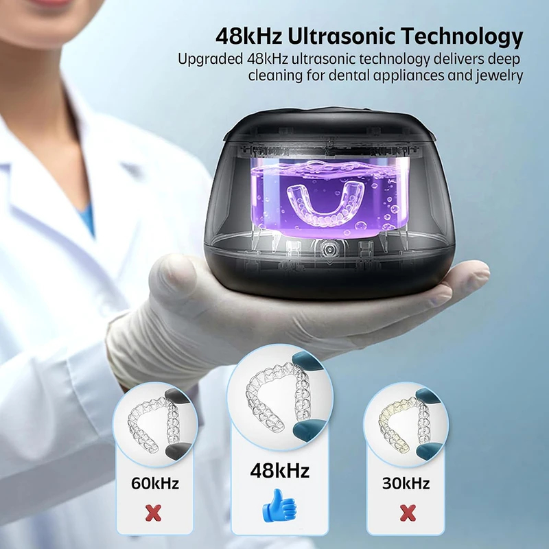 New Ultrasonic Retainer Cleane - Dental Guard Night recensie en prijs