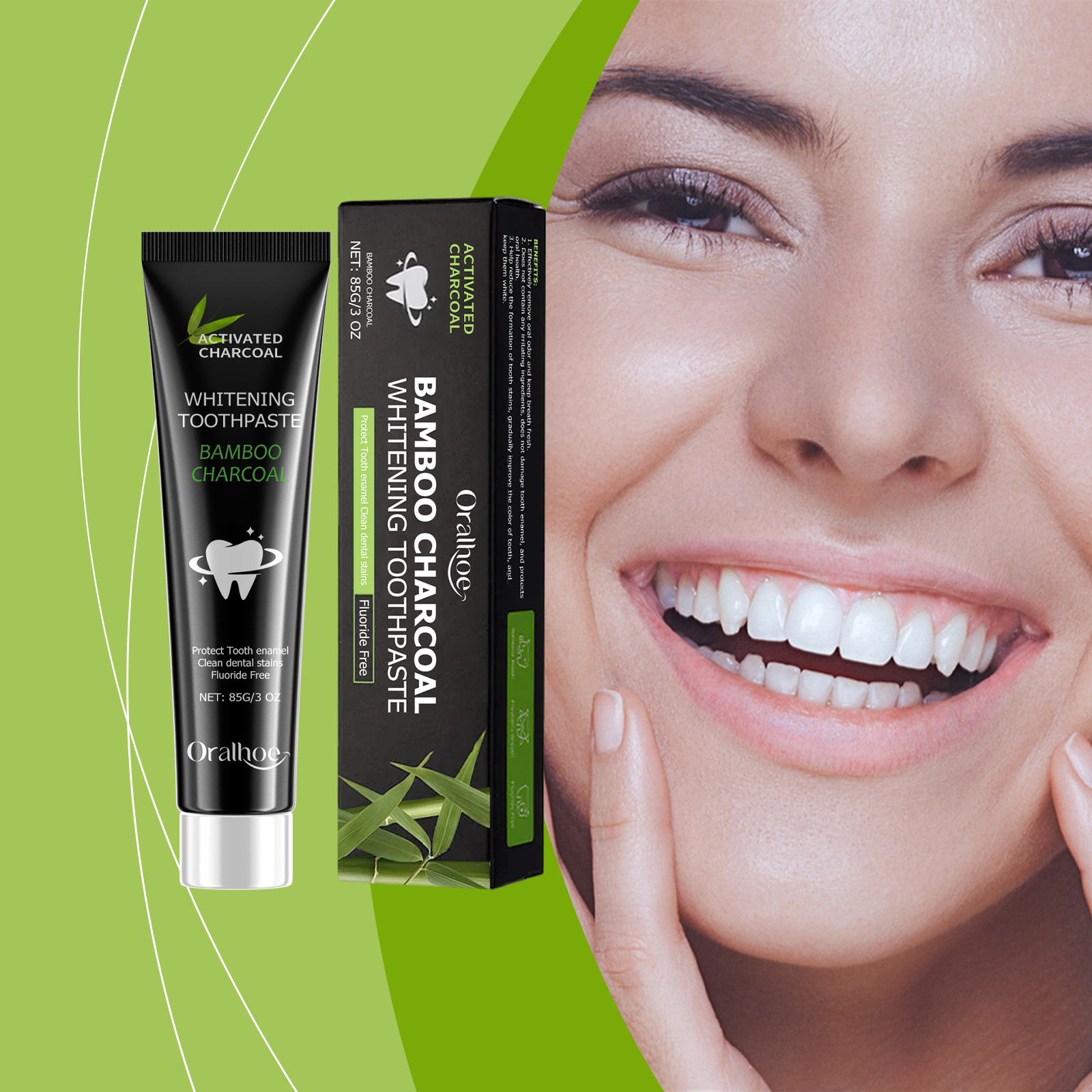 Bamboo Charcoal Deep Teeth Yel - Teeth Whitening Charcoal recensie en prijs