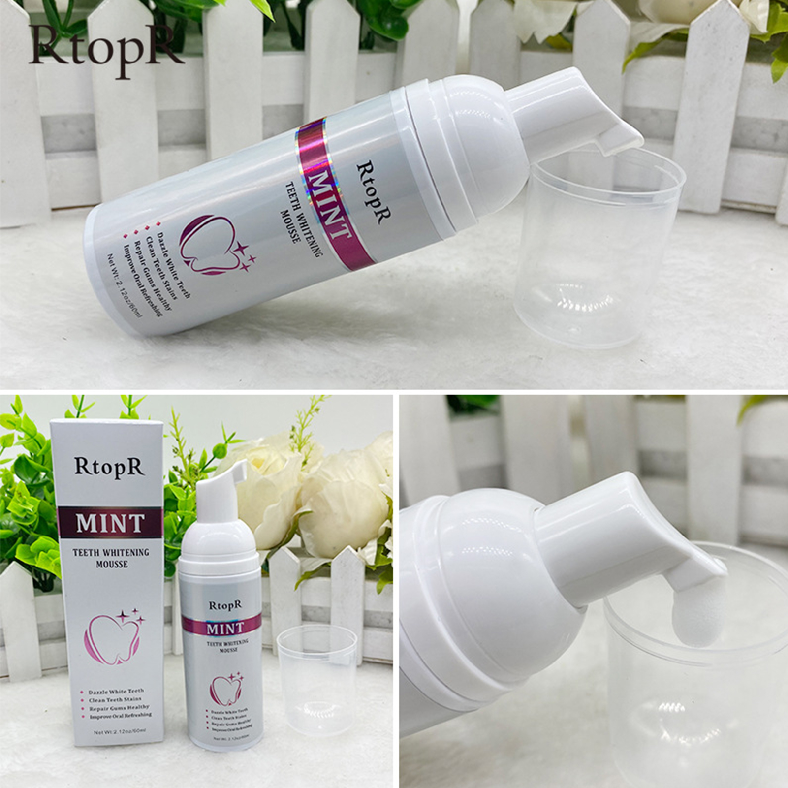 Teeth Whitening Mousse Mint Fo - Teeth Whitening With Baking Soda recensie en prijs