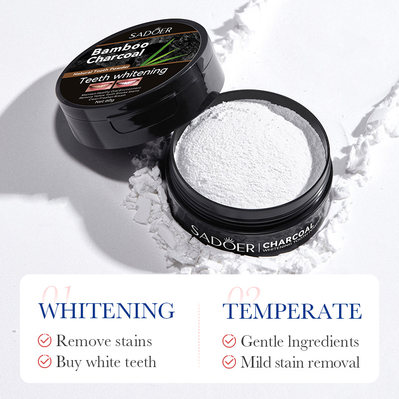 60g Tooth Whitening Powder Act - Teeth Whitening Charcoal recensie en prijs