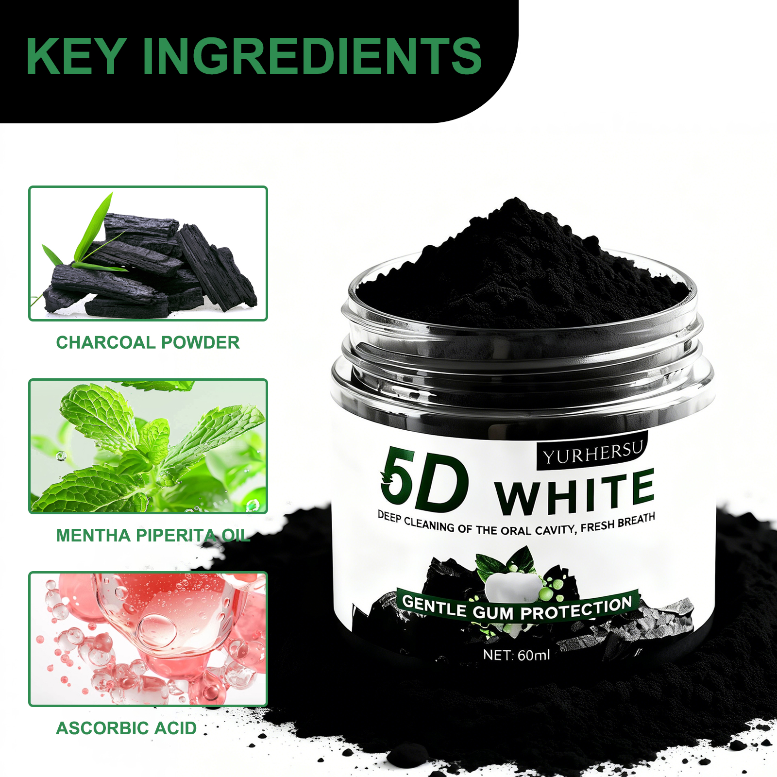 Bamboo Charcoal Teeth Whitenin - Teeth Whitening Charcoal recensie en prijs