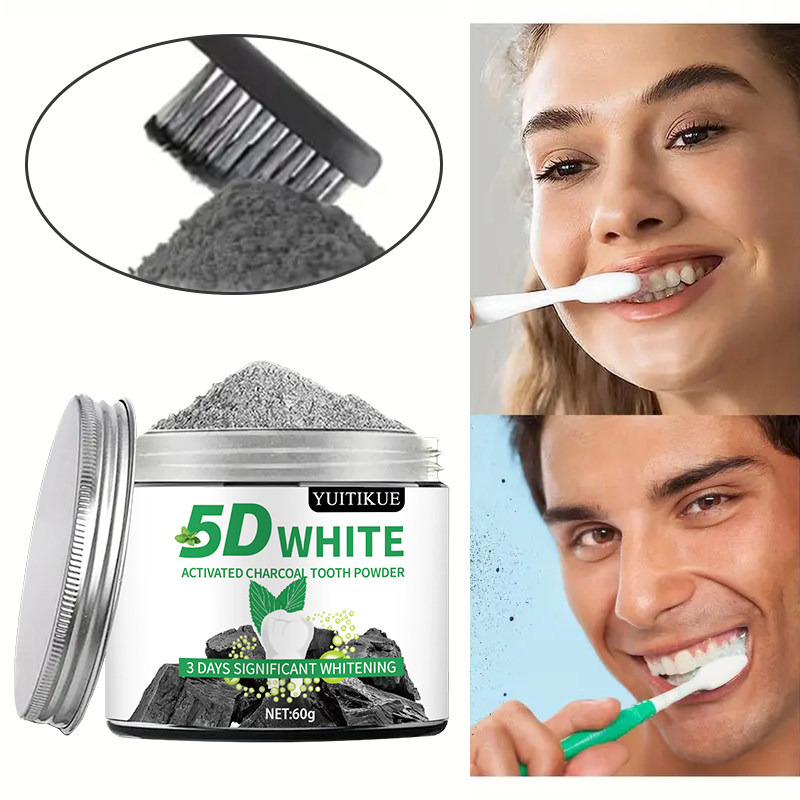 YUlTlKUE 5D White Activated ch - Teeth Whitening Charcoal recensie en prijs