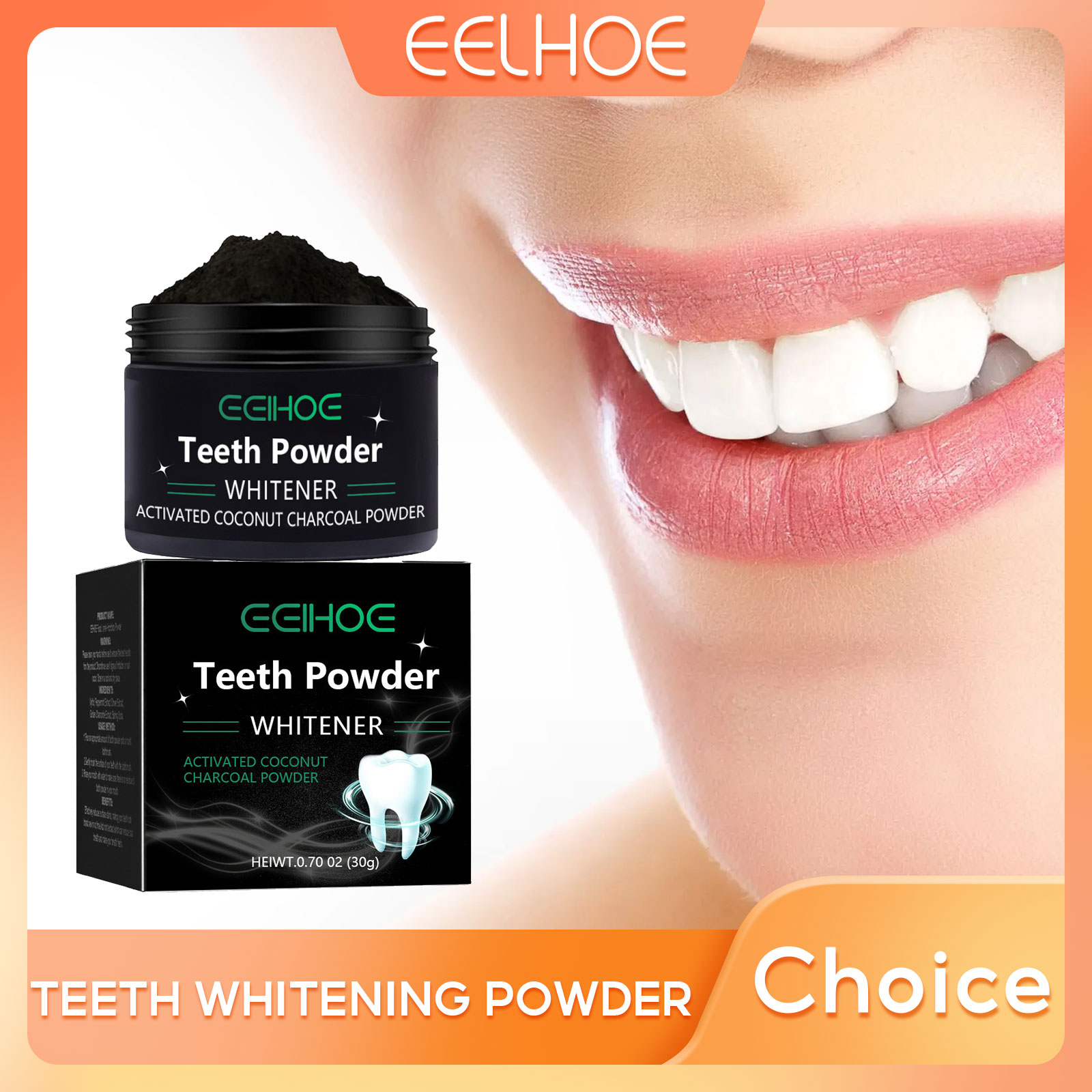 EELHOE Charcoal Powder for Tee - Teeth Whitening Charcoal recensie en prijs
