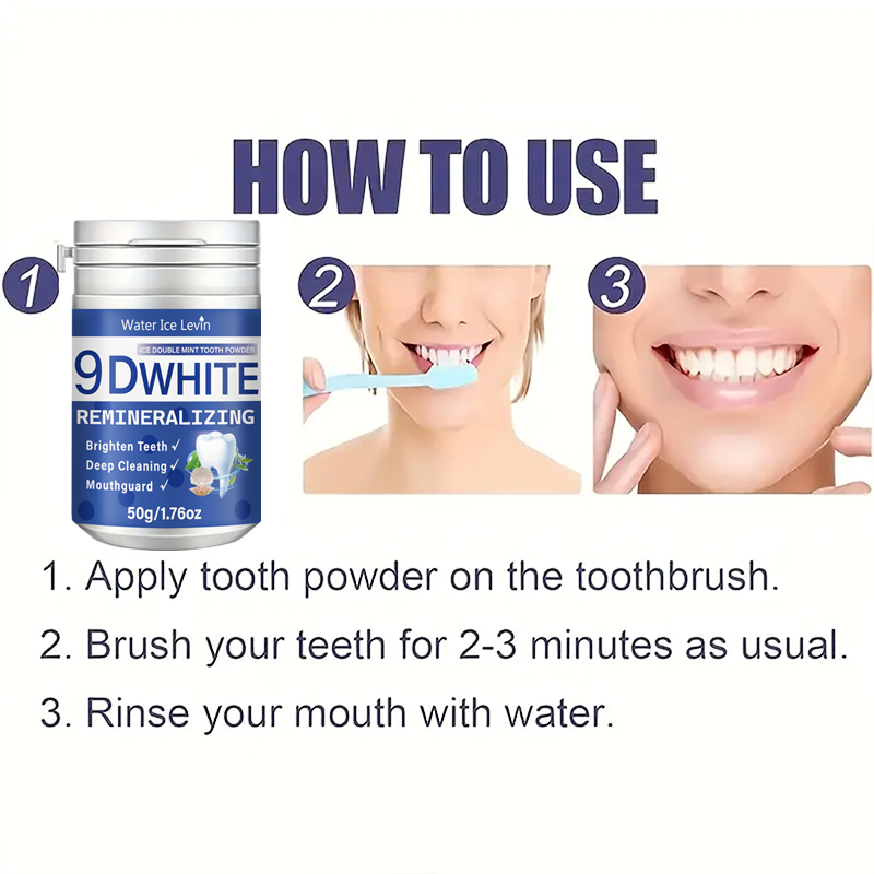 9D White Ice Double Mint Tooth - Teeth Whitening With Baking Soda recensie en prijs