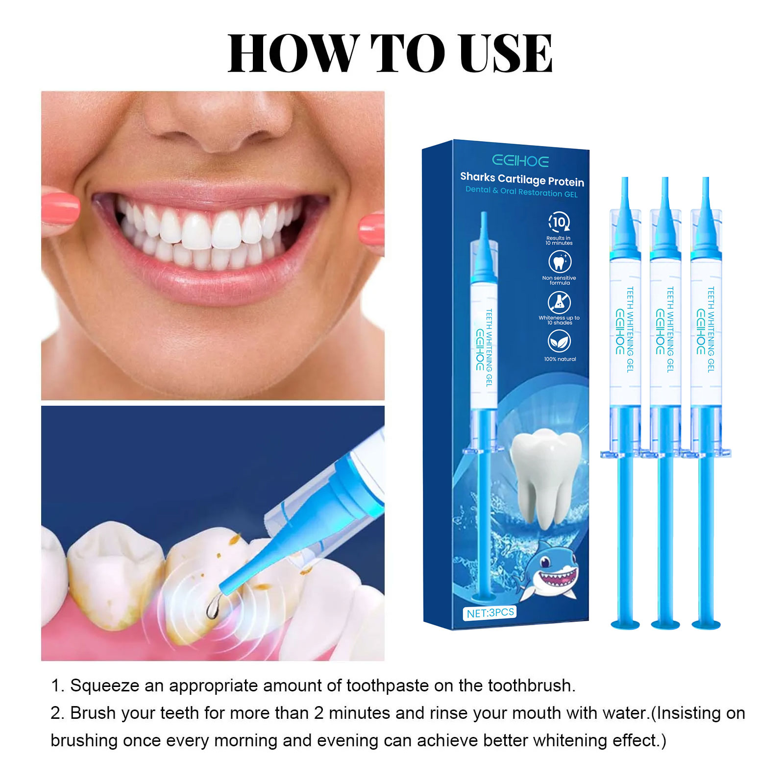 Whitening Teeth Gel Bleaching  - Whitening Pen Bleach recensie en prijs