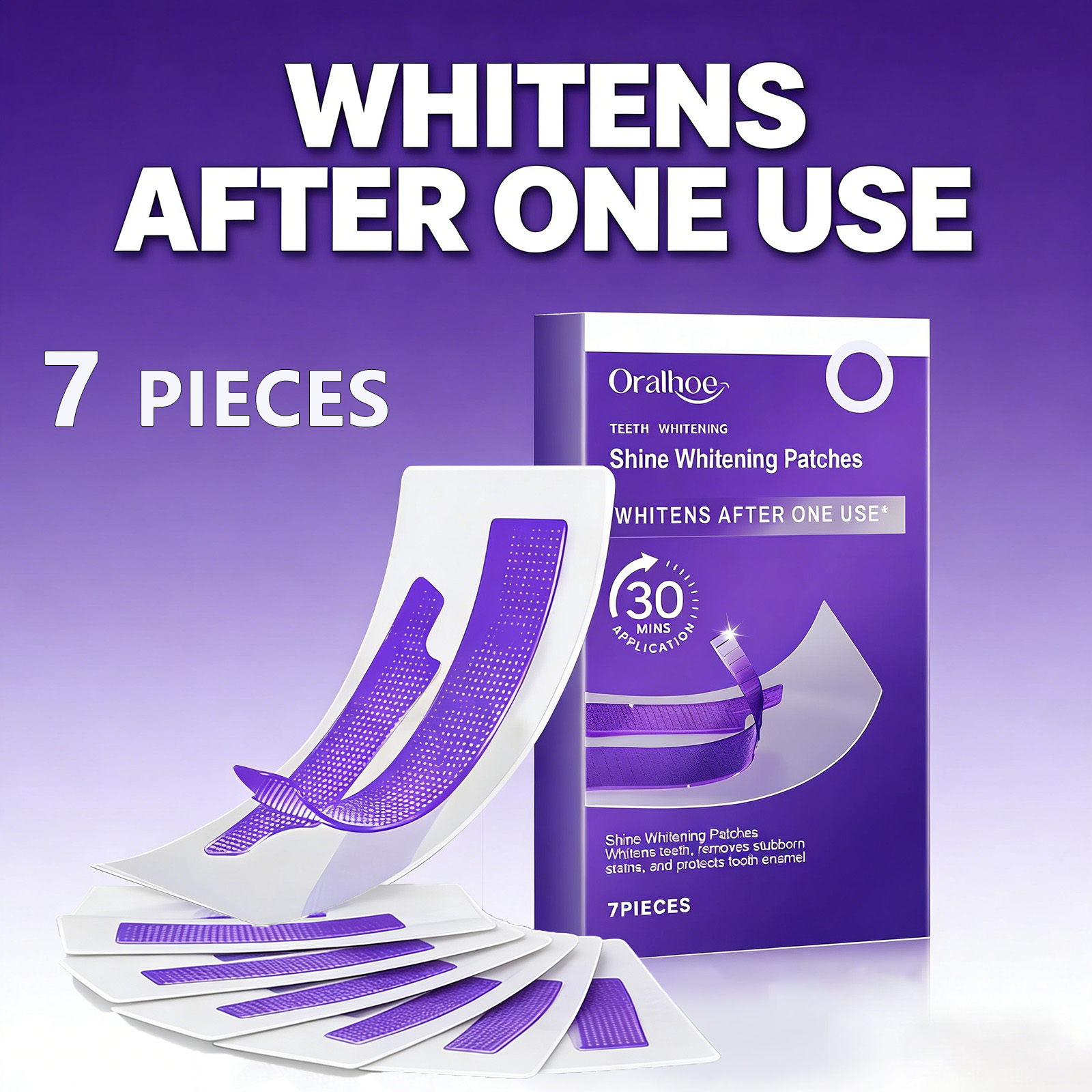 Purple Teeth Whitening Strips  - Teeth Whitening Street recensie en prijs