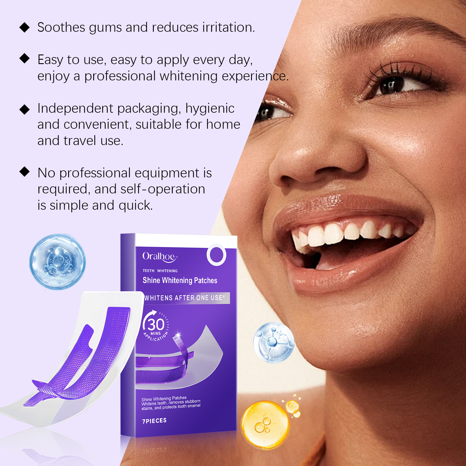 Purple Teeth Whitening Strips  - Teeth Whitening Street recensie en prijs