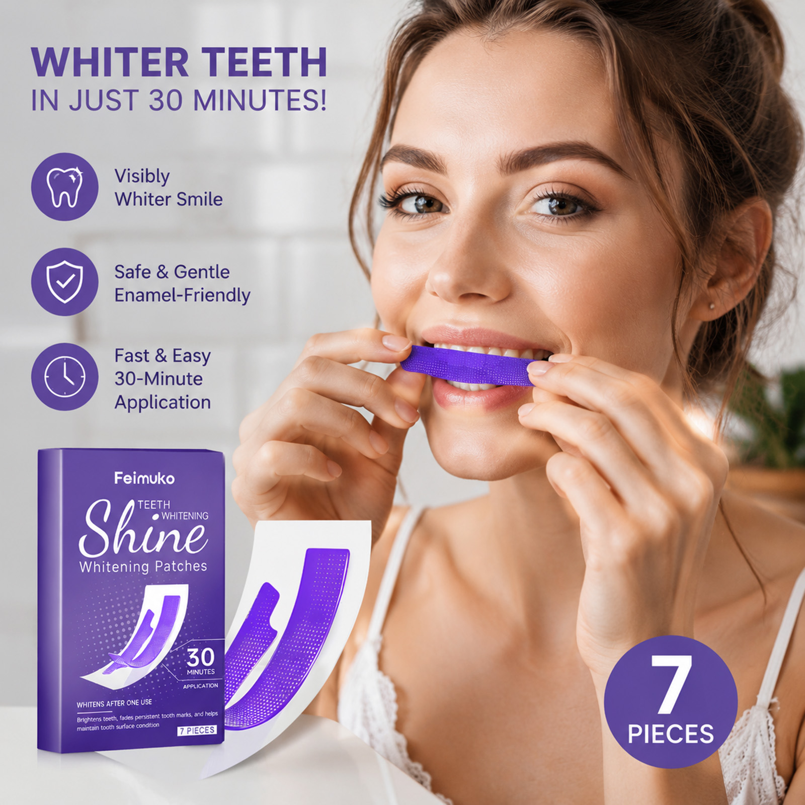 30Mins Teeth Whitening Strips  - Teeth Whitening Street recensie en prijs