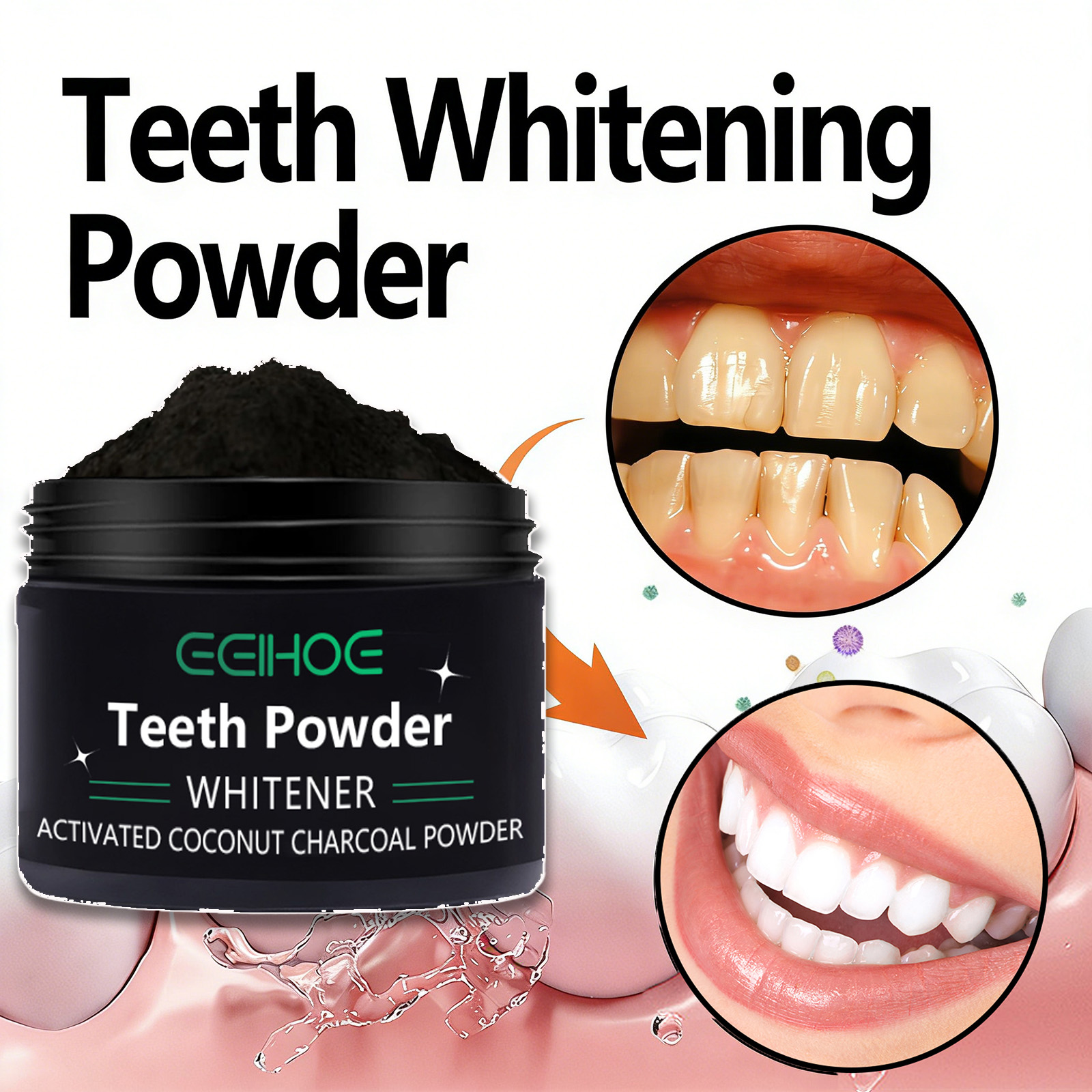 Natural Teeth Whitening Powder - Teeth Whitening With Baking Soda recensie en prijs