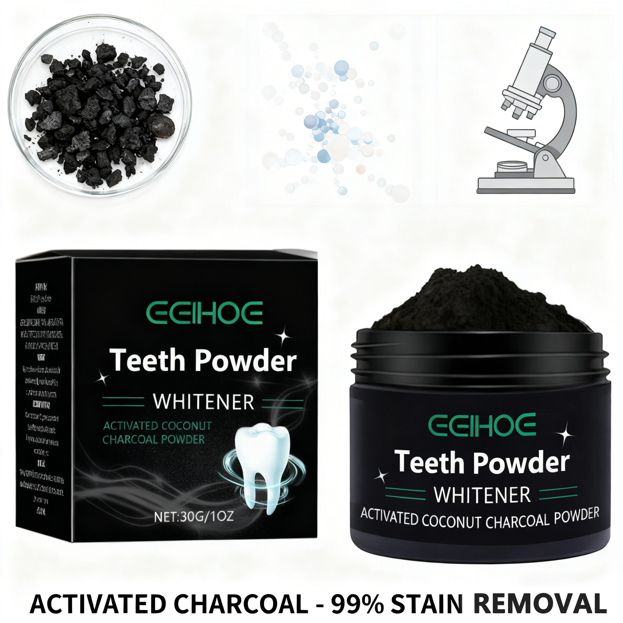 Natural Teeth Whitening Powder - Teeth Whitening With Baking Soda recensie en prijs