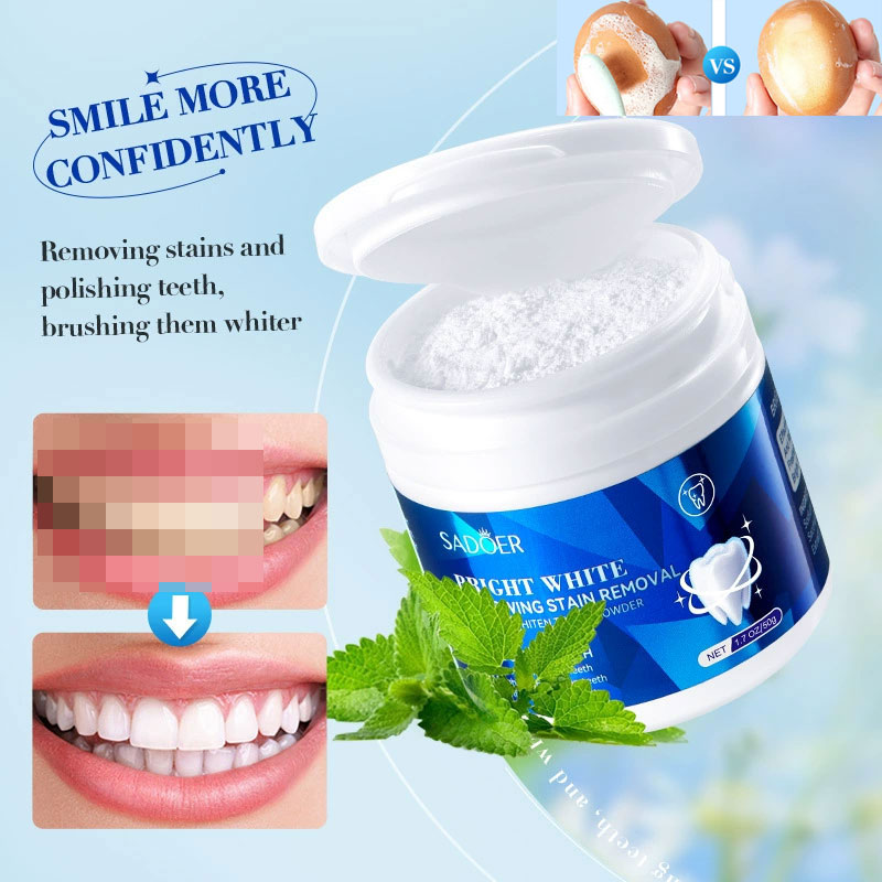 Teeth Whitening Powder Bleachi - Teeth Whitening With Baking Soda recensie en prijs