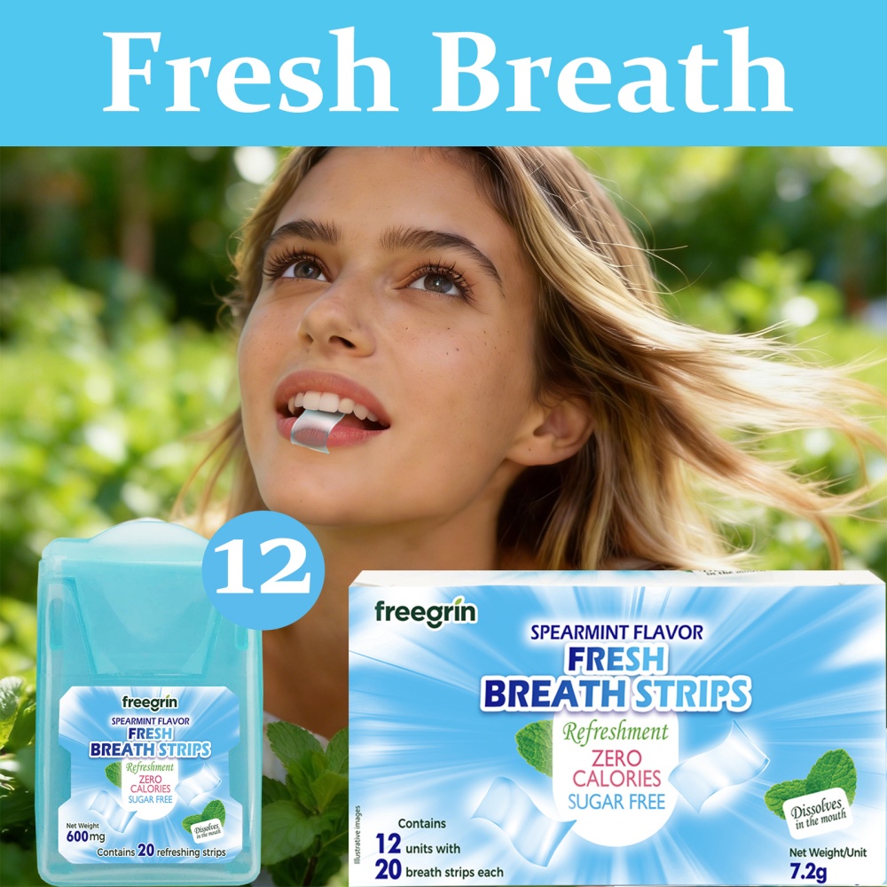 FREEGRIN Spearmint Flavored Fr - Teeth Whitening Street recensie en prijs