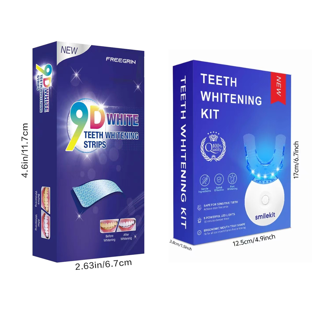 Teeth Whitening Kit - 5X LED L - Teeth Whitening Street recensie en prijs