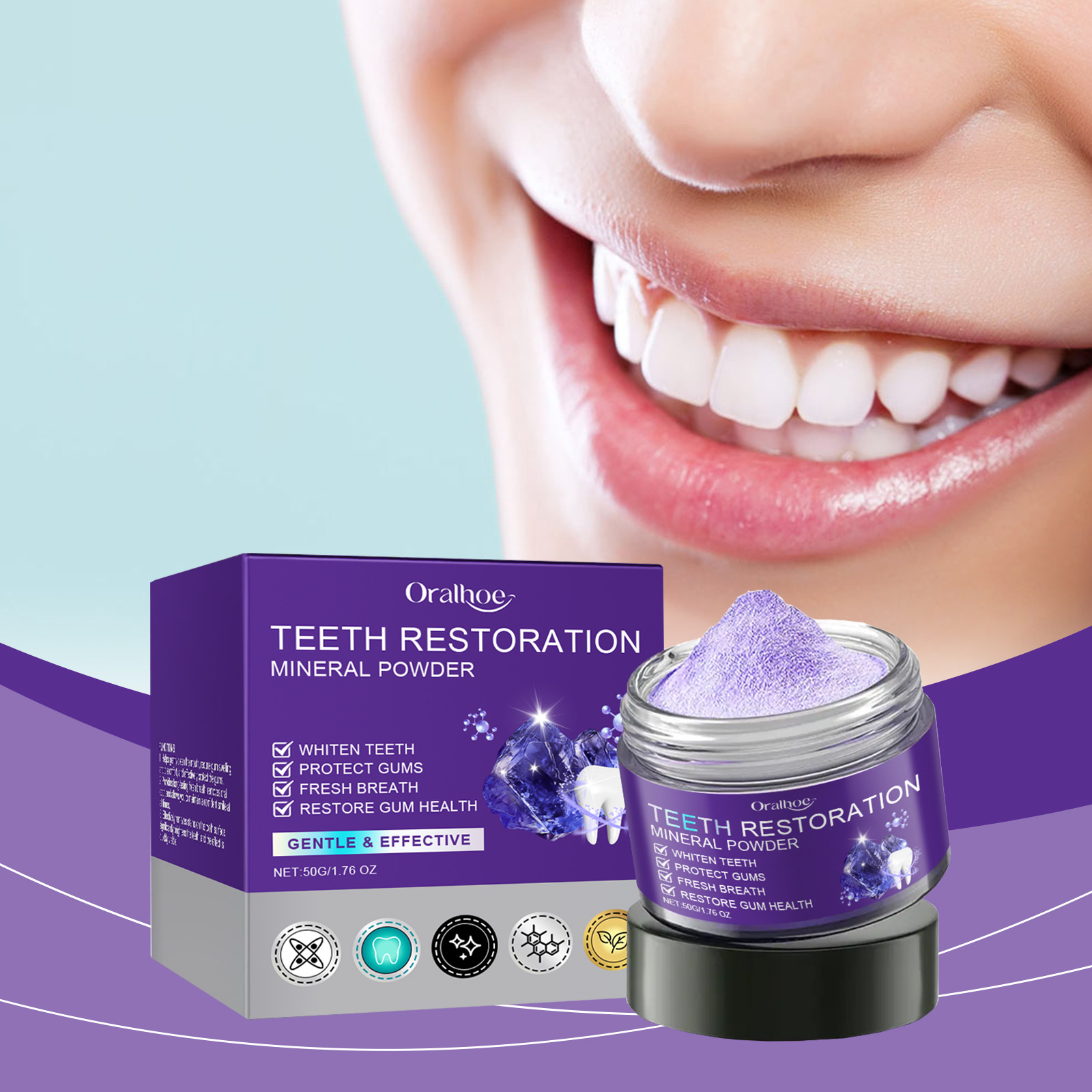 Teeth Restoration Mineral Powd - Teeth Whitening Street recensie en prijs