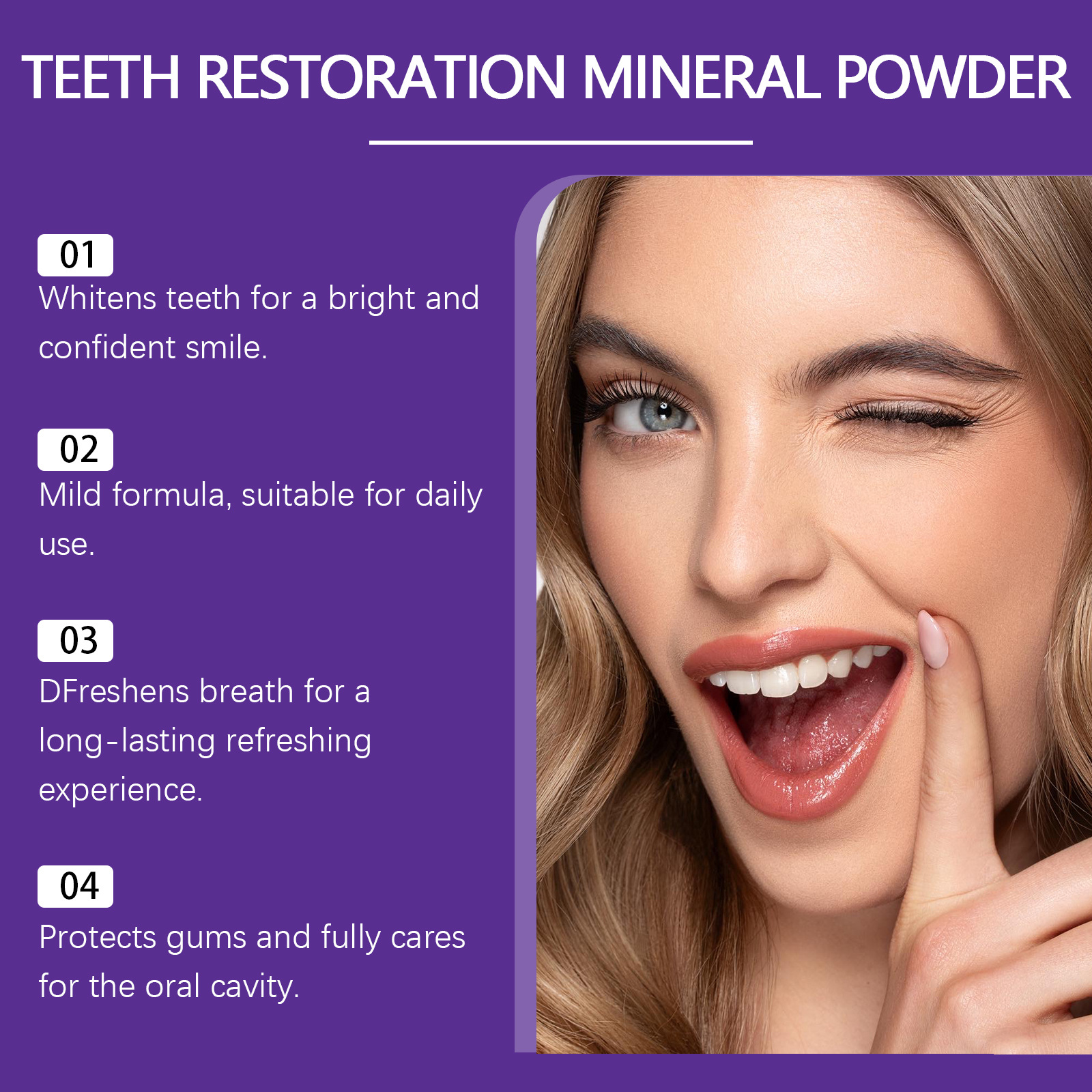 Teeth Restoration Mineral Powd - Teeth Whitening Street recensie en prijs