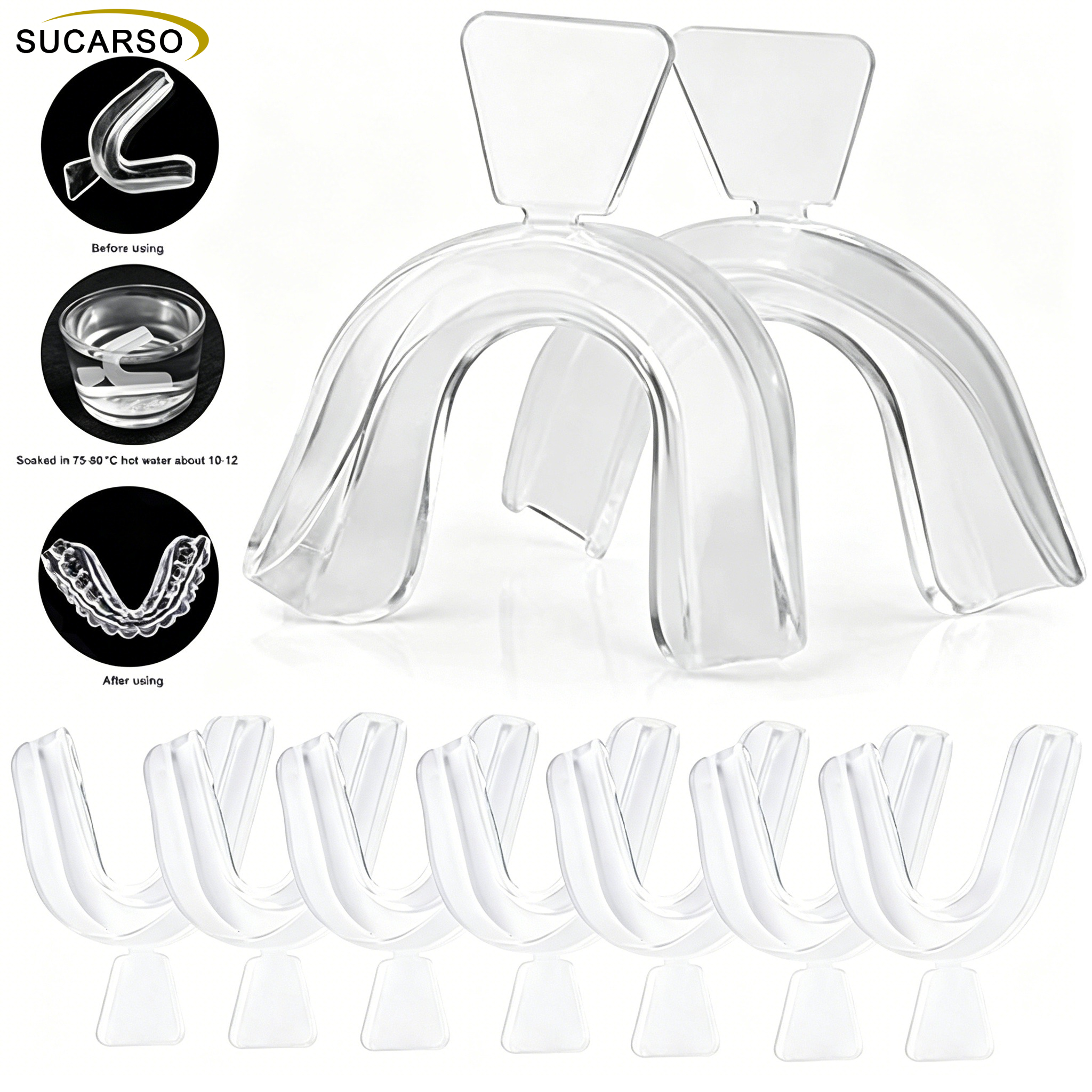 2/4/10Pc Silicone Mouth Guard  - Dental Guard Night recensie en prijs