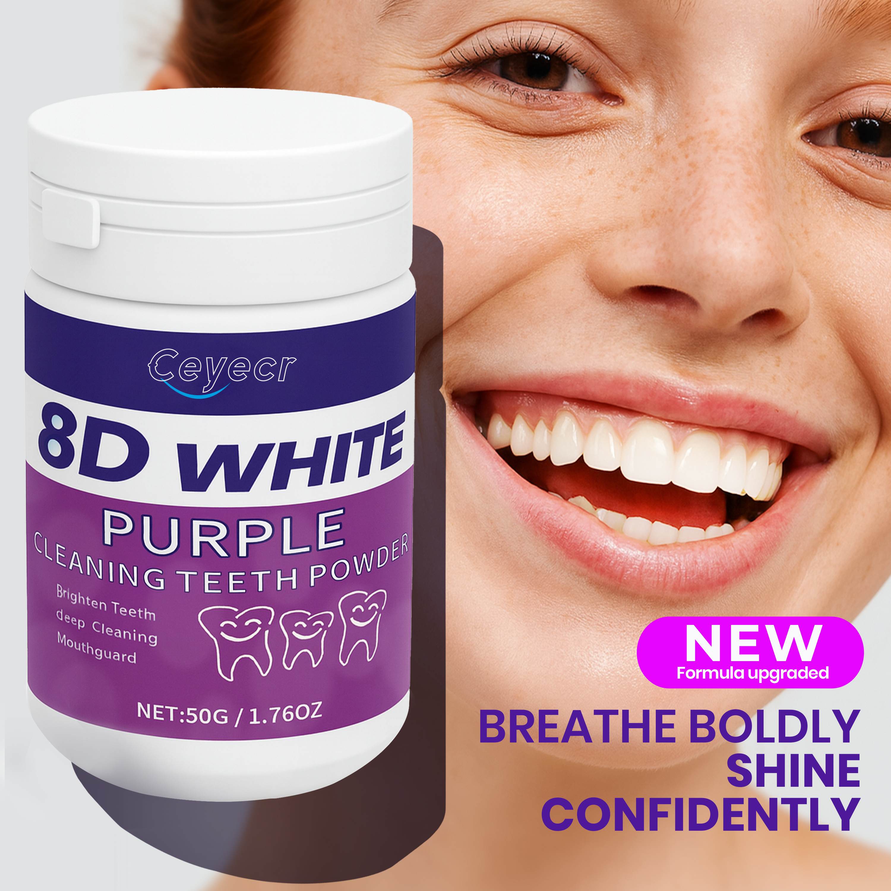 8D white Teeth Whitening Powde - Teeth Whitening Street recensie en prijs