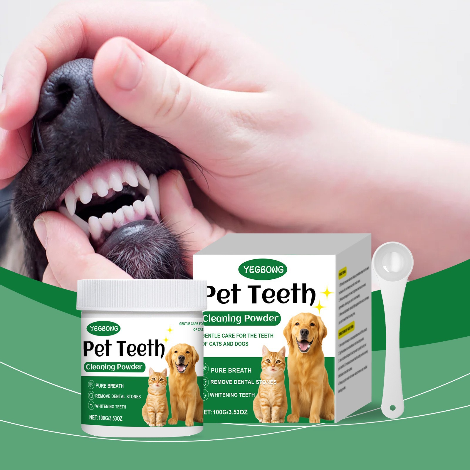 Pet Teeth Cleaning Powder Redu - Teeth Whitening Street recensie en prijs