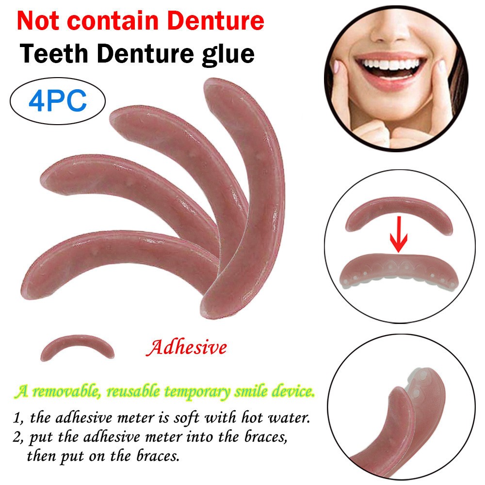 4/8 Pcs Whitening Braces Adhes - Teeth Whitening Street recensie en prijs