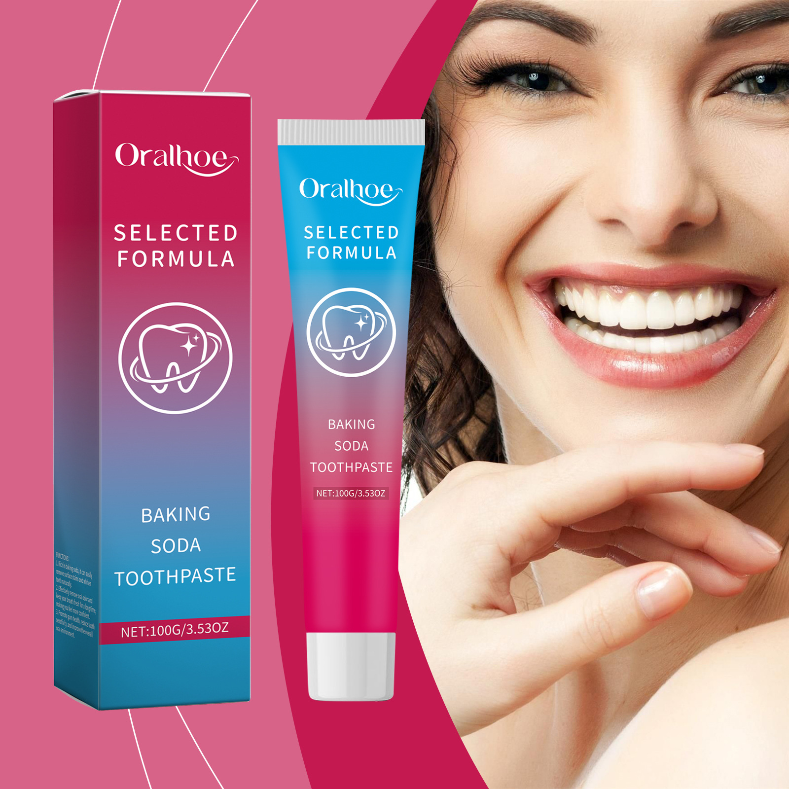 Oralhoe Baking Soda Toothpaste - Teeth Whitening With Baking Soda recensie en prijs