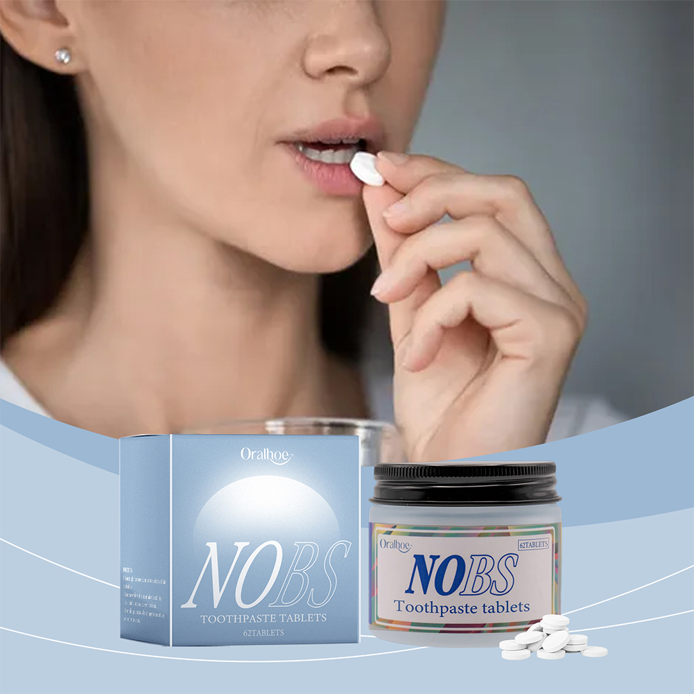 NOBS Toothpaste Tablets - Nano - Teeth Whitening With Baking Soda recensie en prijs