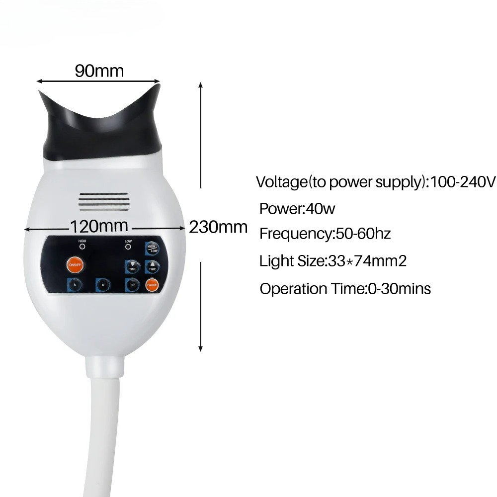 Adjustable 3 Colors LED Teeth  - Teeth Whitening Led Light recensie en prijs