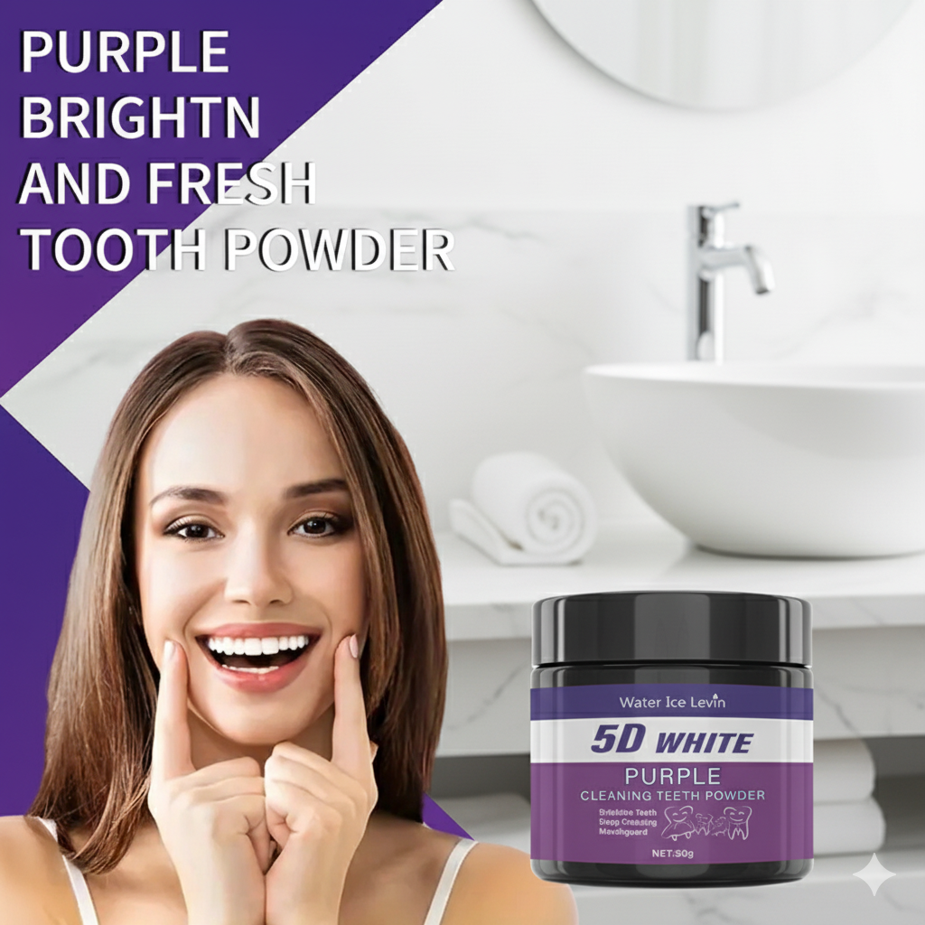 5D White Purple Cleaning Tooth - Teeth Whitening With Baking Soda recensie en prijs