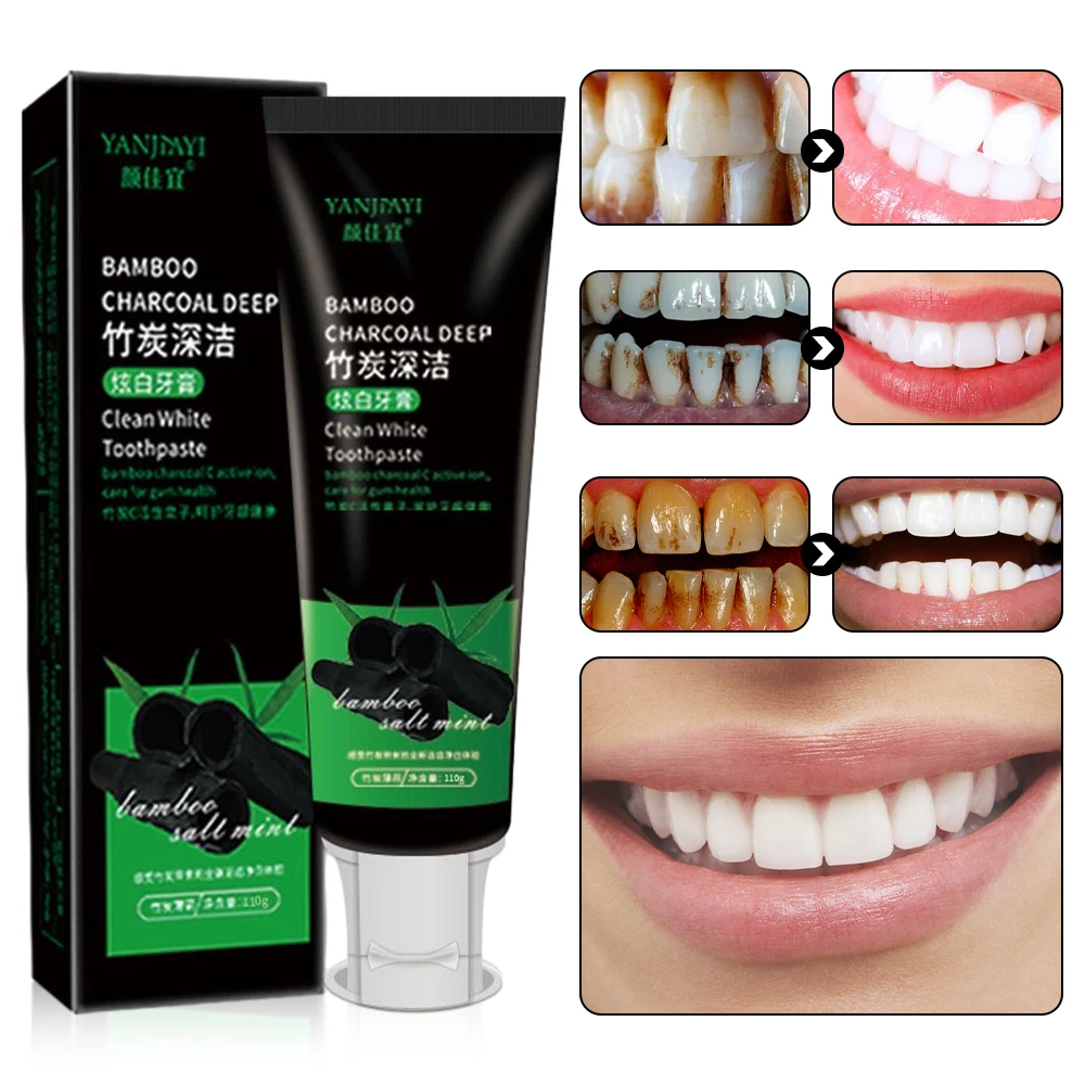 110g Bamboo Charcoal Black Too - Teeth Whitening Charcoal recensie en prijs