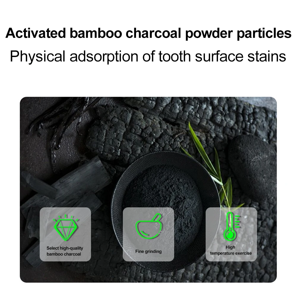 110g Bamboo Charcoal Black Too - Teeth Whitening Charcoal recensie en prijs