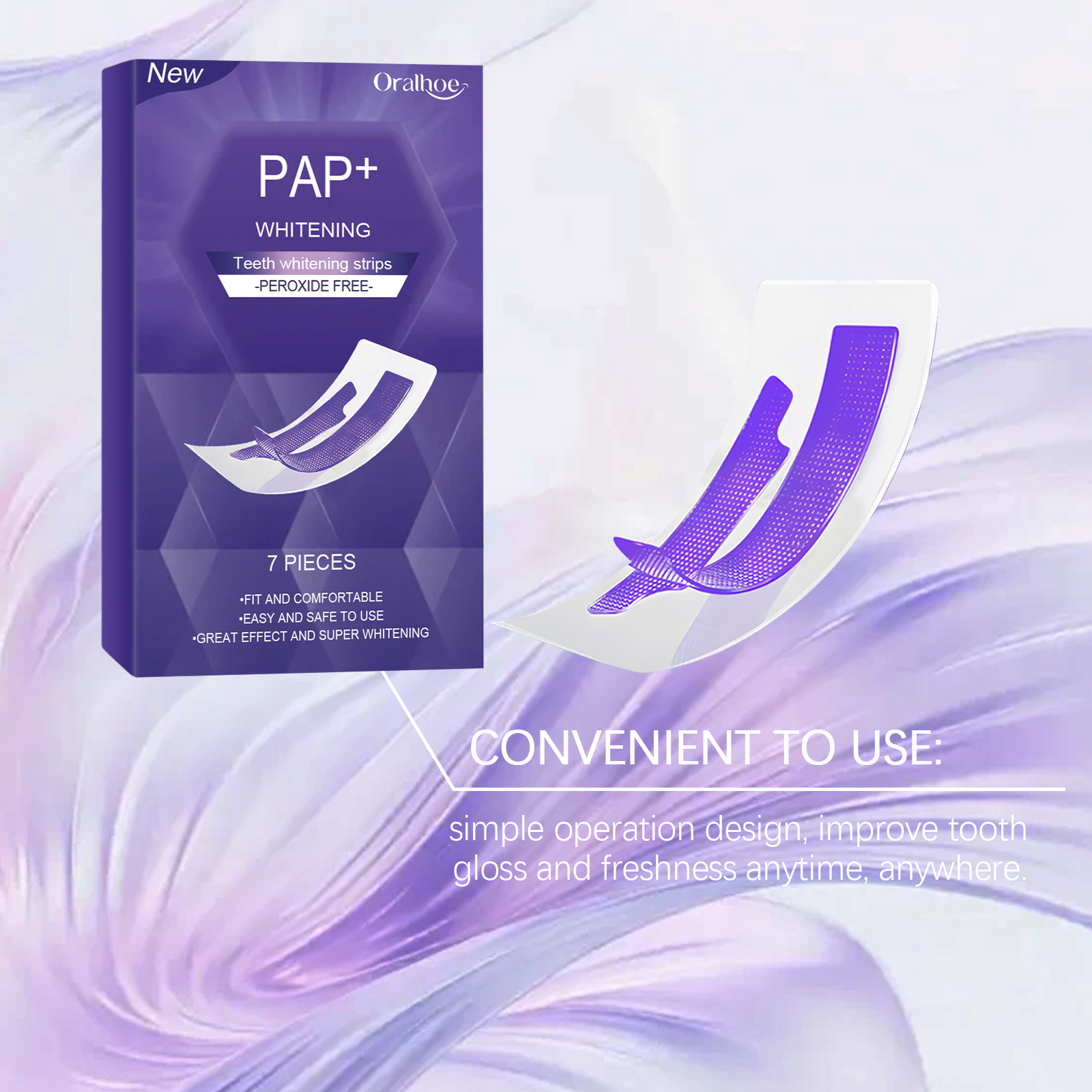 Purple Teeth Whitening Strips  - Teeth Whitening Street recensie en prijs