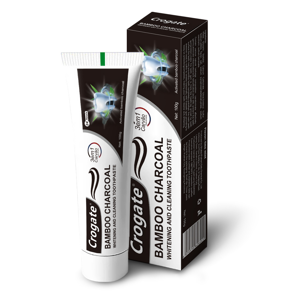 @@Whitening Toothpaste Bamboo  - Teeth Whitening Charcoal recensie en prijs