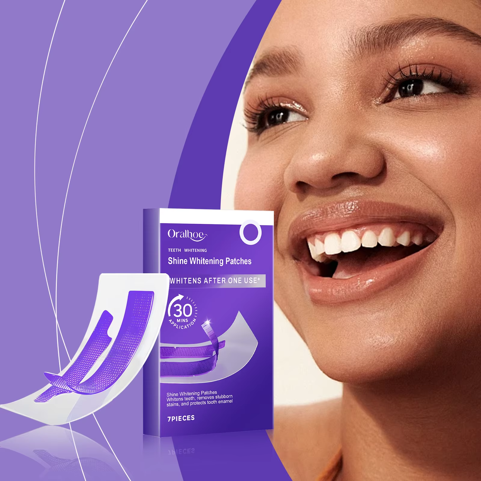 Purple Teeth Whitening Strips  - Teeth Whitening Street recensie en prijs