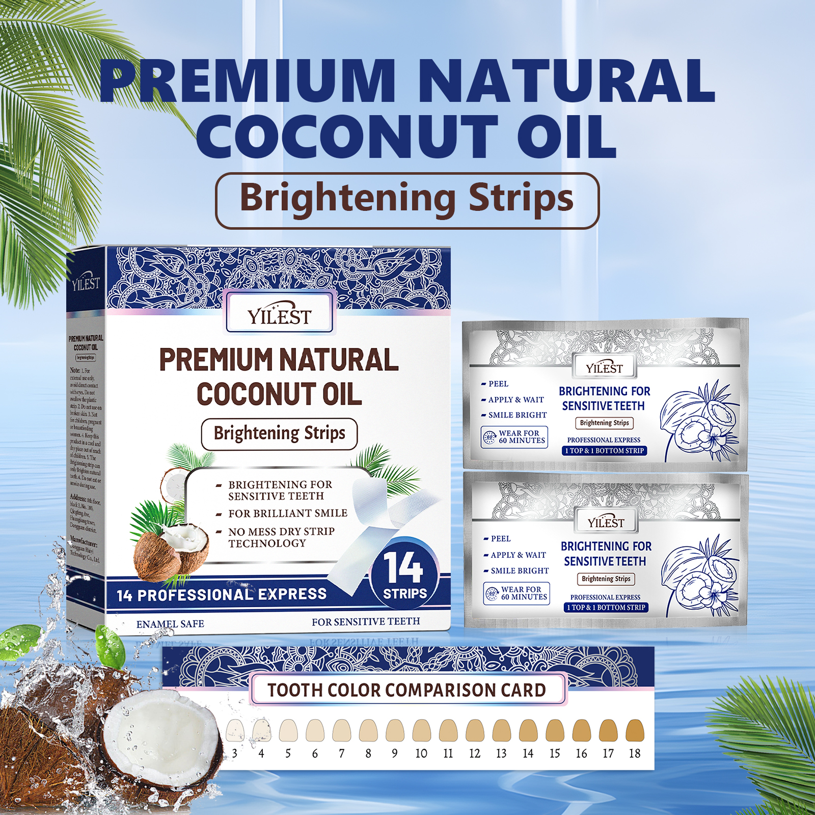 Teeth Whitening Strips 14pcs C - Teeth Whitening Street recensie en prijs